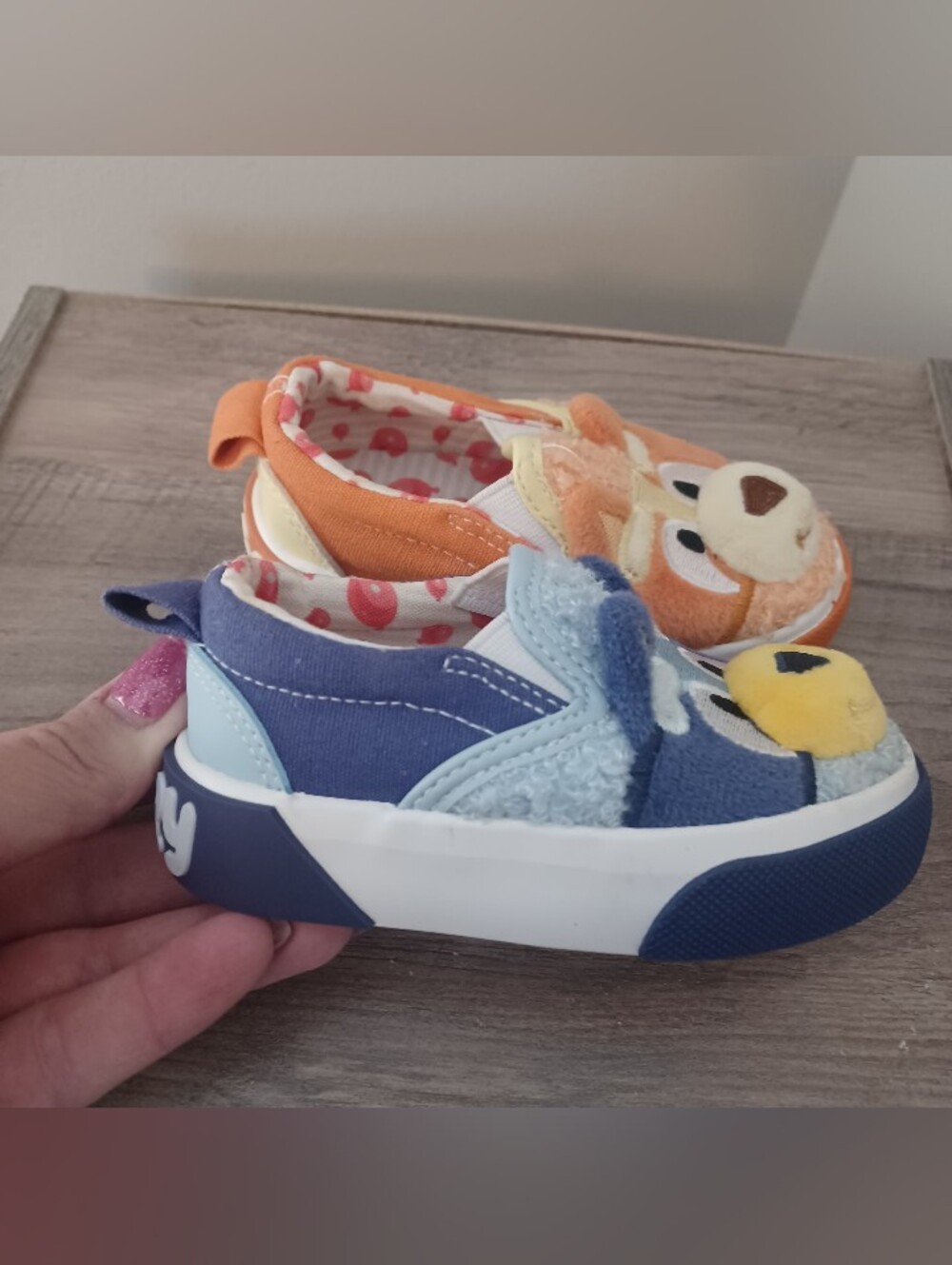 Ground Up Bluey Bingo Slip On Sneakers Infants Sz 5